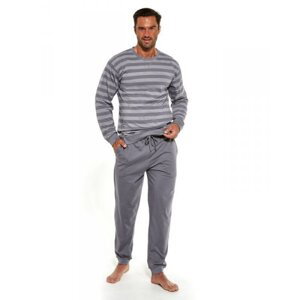 Cornette 117/160 Loose 9 Pánské pyžamo XL grafitová (tmavě šedá)