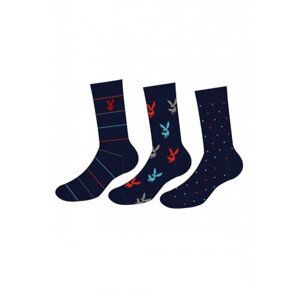 Cornette Premium A50 A'3 Pánské ponožky 42-44 tmavě modrá