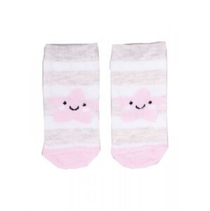 YO! SKA-123 Girl 0-9 měsíci Ponožky 3-6 miesięcy mix barva
