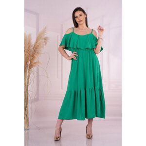 Merribel Sunlov Green Šaty One size Green