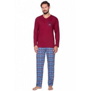 Regina 433 Pánské pyžamo plus size XXL béžová