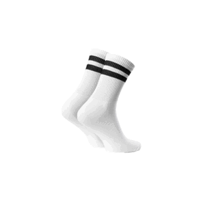 Steven art.057 41-46 Pánské ponožky 44-46 bílá