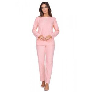 Regina 614 Dámské pyžamo S růžová