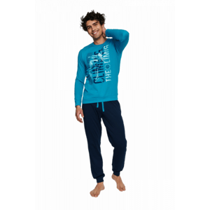Henderson Block 40023-55X Pánské pyžamo XXL tmavě modrá