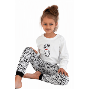 Sensis Rolly Kids 110-128 Dívčí pyžamo 110-116 bílá