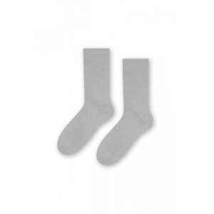 Steven 063-140 šedé Pánské ponožky 44/46 šedá