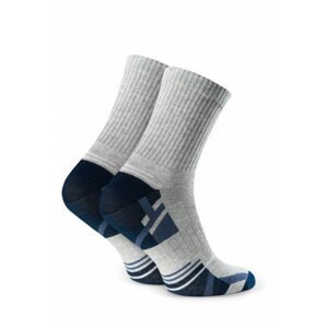 Steven Sport 022 292 šedé Chlapecké ponožky 35/37 Mix