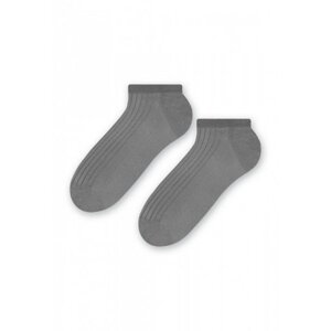 Steven art.042 Pánské kotníkové ponožky 44-46 tmavě modrá