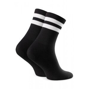 Steven 060 307 sport černé Dětské ponožky 38/40 černá