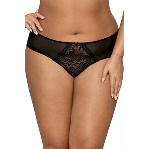 Ava Crystal 1396 černá Tanga XL černá