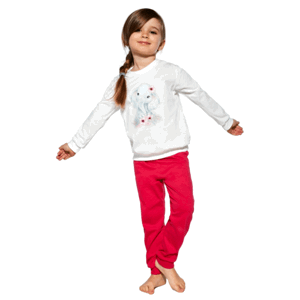 Cornette Kids Girl 949/170 Elephant 86-128 Dívčí pyžamo 98-104 ecru