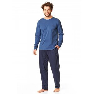 Key MNS 866 B22 Pánské pyžamo XXL jeans
