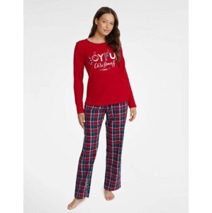 Henderson Ladies Glance 40938-33X Dámské pyžamo XL červená