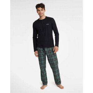 Henderson Usher 40946-99X černé Pánské pyžamo XL černá