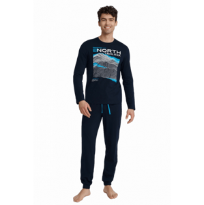 Henderson Icicle 40953-59X Pánské pyžamo L tmavě modrá