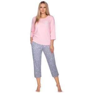 Regina 646 Dámské pyžamo XL růžová