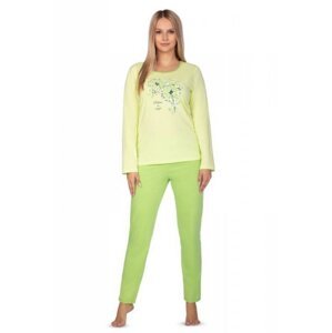 Regina 647 Dámské pyžamo plus size 4XL zelená