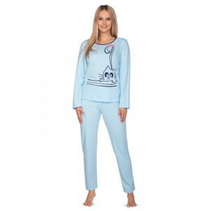 Regina 639 2XL Dámské pyžamo XXL modrá