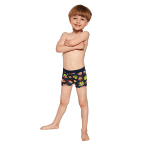 Cornette Kids Boy 701/132 Chestnut Chlapecké boxerky 122-128 tmavě modrá