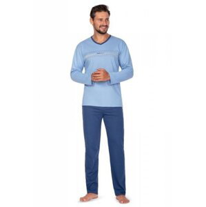 Regina 449 Pánské pyžamo XL tmavě modrá