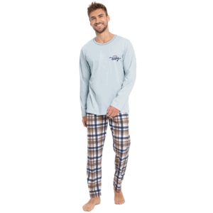 Taro Parker 3077 Z24 Pánské pyžamo XXL světle modrá