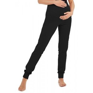 Taro 3058 Teplákové těhotenské kalhoty M černá