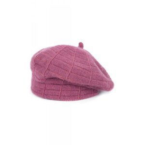 Art Of Polo 23398 Shaggy Plum Dámský baret 54-59 cm Dirty Pink