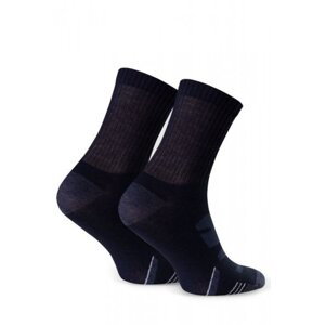 Steven Sport 022 320 tmavě modré Chlapecké ponožky 35/37 tmavě modrá