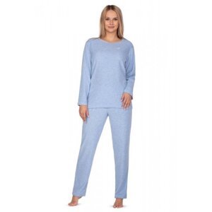 Regina 643 modré Dámské pyžamo XL modrá
