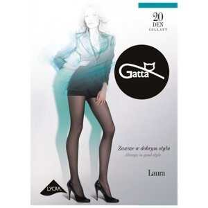 Gatta Laura 20 den 5-XL, 3-Max punčochové kalhoty 5-XL nero/černá