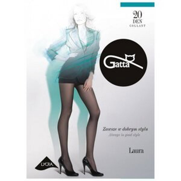Gatta Laura 20 den punčochové kalhoty 4-L inka/odstín hnědé