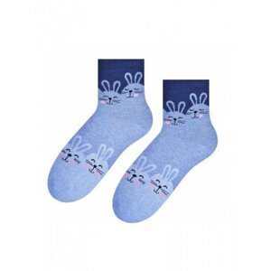 Steven art.014 ponožky, Zajíčci 29-31 tmavě modrá