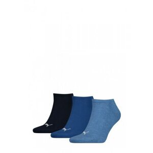 Puma 906807 Sneaker Soft A'3 Kotníkové ponožky 39-42 denim blue