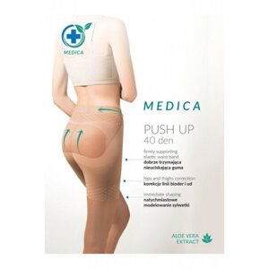 Gabriella 128 push up medica 40 den Punčochové kalhoty 4 béžová