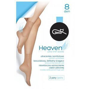 Gatta Heaven 8 den Ponožky Univerzální Nero