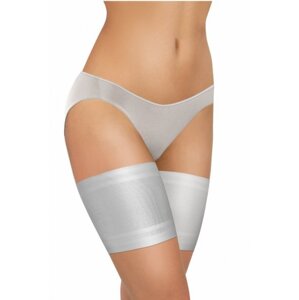 Sesto Senso Thigh Bands hladký bílý Pás na stehna 48/50 bílá