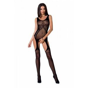 Passion BS061 černý Bodystocking One size černá