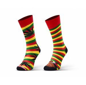 Sesto Senso Finest Cotton Duo Marihuanové Ponožky 35-38 vícebarevná