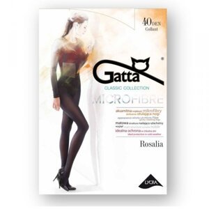 Gatta Rosalia 40 den Punčochové kalhoty 4 grafitová (tmavě šedá)