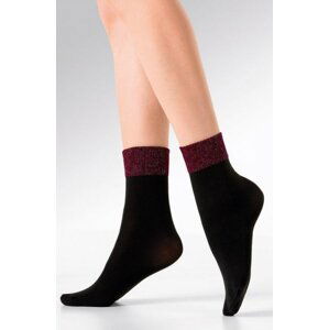 Gabriella 705 Lex Ponožky One size černá/smaragdová