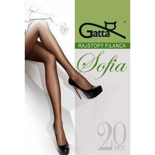 Gatta Sofia 20 den 3-4 Punčochové kalhoty 4-L inka/odstín hnědé