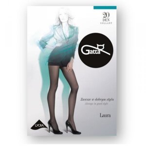 Gatta Laura 20 den plus Punčochové kalhoty 5 grafitová (tmavě šedá)