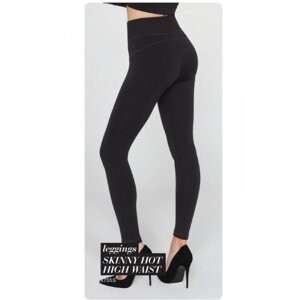 Gatta 44755S Skinny Hot High Waist Legíny XXL black