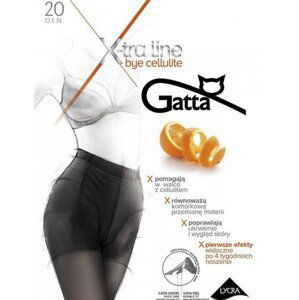 Gatta Bye Cellulite 20 den 5-XL Punčochové kalhoty 5-XL Golden