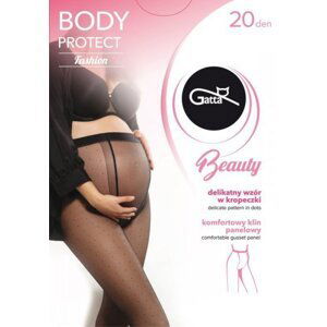 Gatta Body Protect 01 20 den Mama Punčochové kalhoty 4-L Nero