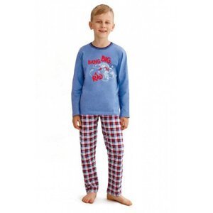 Taro Mario 2650 modré Chlapecké pyžamo 116 modrá