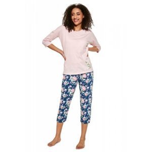 Cornette Flower 463/288 Dámské pyžamo S růžová