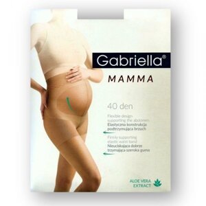 Gabriella 109 Mamma 40den plus Punčochové kalhoty 5 béžová