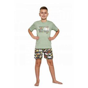 Cornette Kids Boy 789/98 Camper Chlapecké pyžamo 98-104 zelená