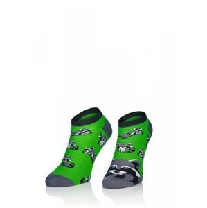 Intenso 1719 Superfine Cotton Kotníkové ponožky 36-40 zelená